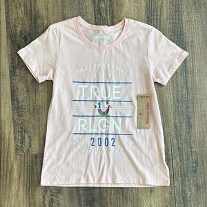 True Religion Kids Light Pink Graphic Tee